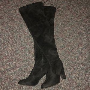 Black Over the Knee Boots